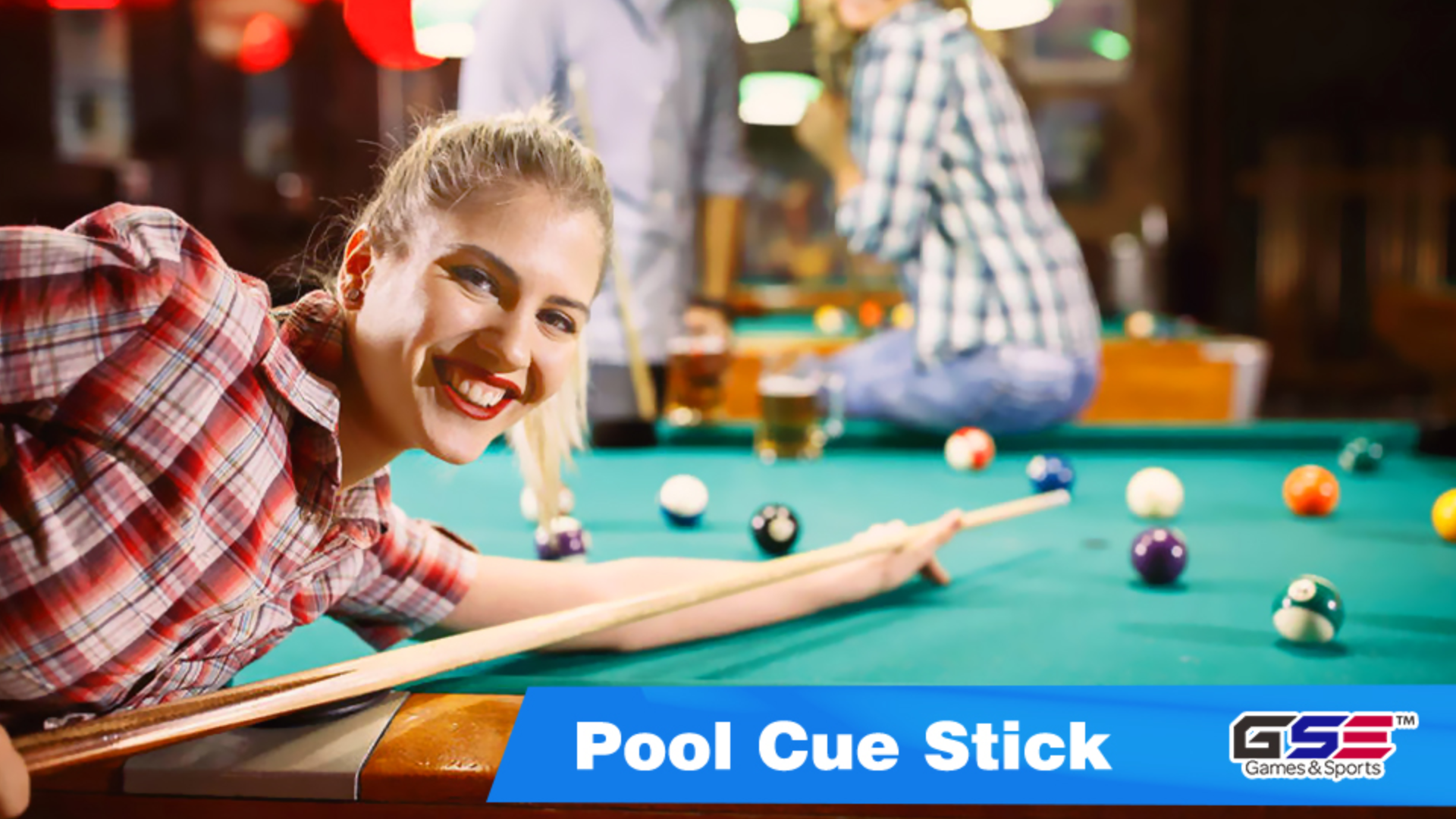 thumbnail video image 2 of GSE Games & Sports Expert 36"/42"/48"/52" Set of 2 Canadian Maple Short Pool Cue Stick. Hardwood Shorty Billiard House Bar Pool Stick for Kids/Adults, and Tight Spaces, 2 of 11