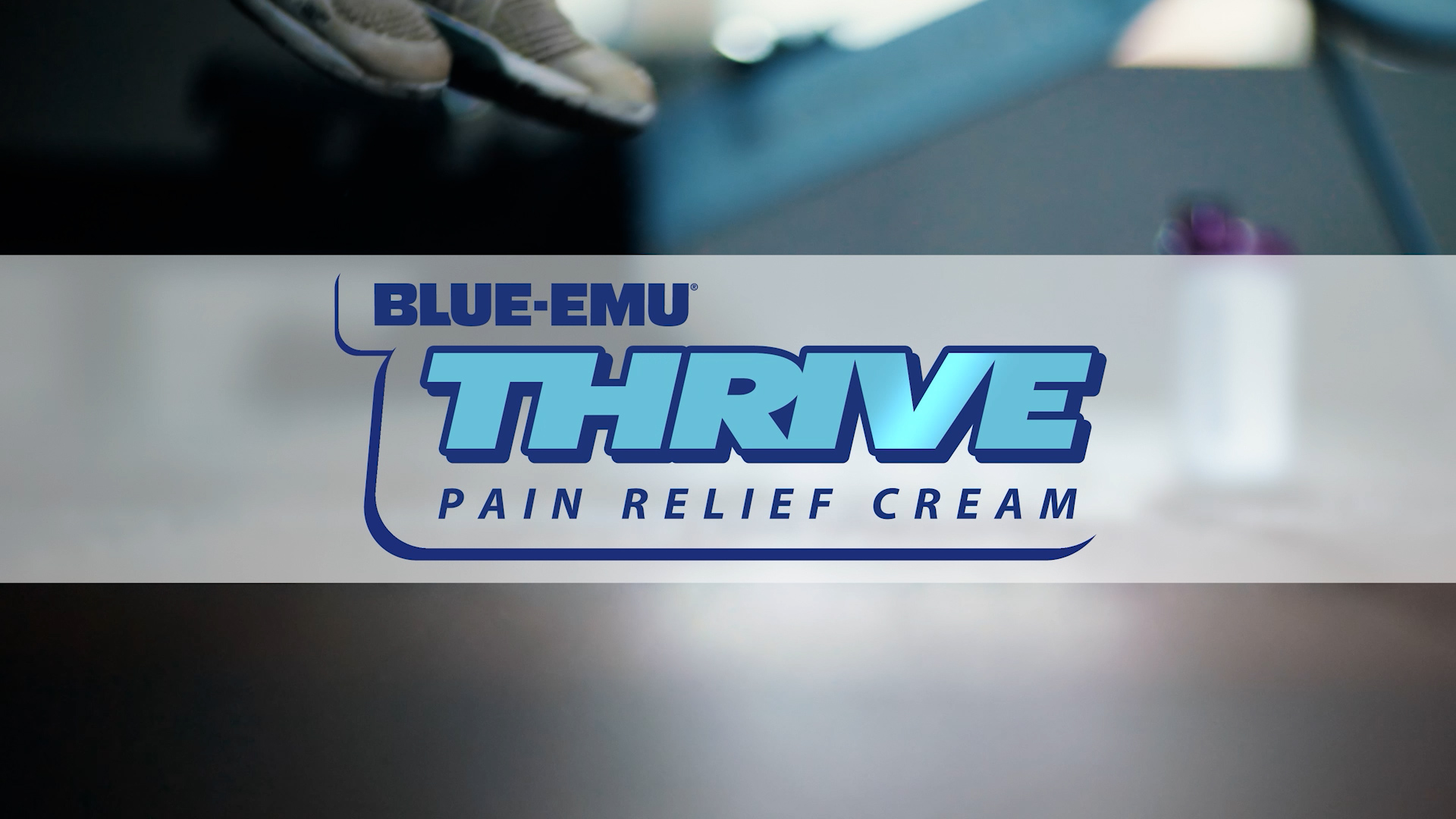 thumbnail video image 2 of Blue-Emu Thrive + Cooling Sensation Pain Relief Cream, Odor, Camphor & Menthol Free, 0.5% Tripelennamine HCl, 3 oz, 2 of 3