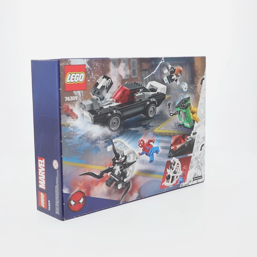 LEGO, Marvel Spider-Man vs. Venom Muscle Car Set, 76309, 254