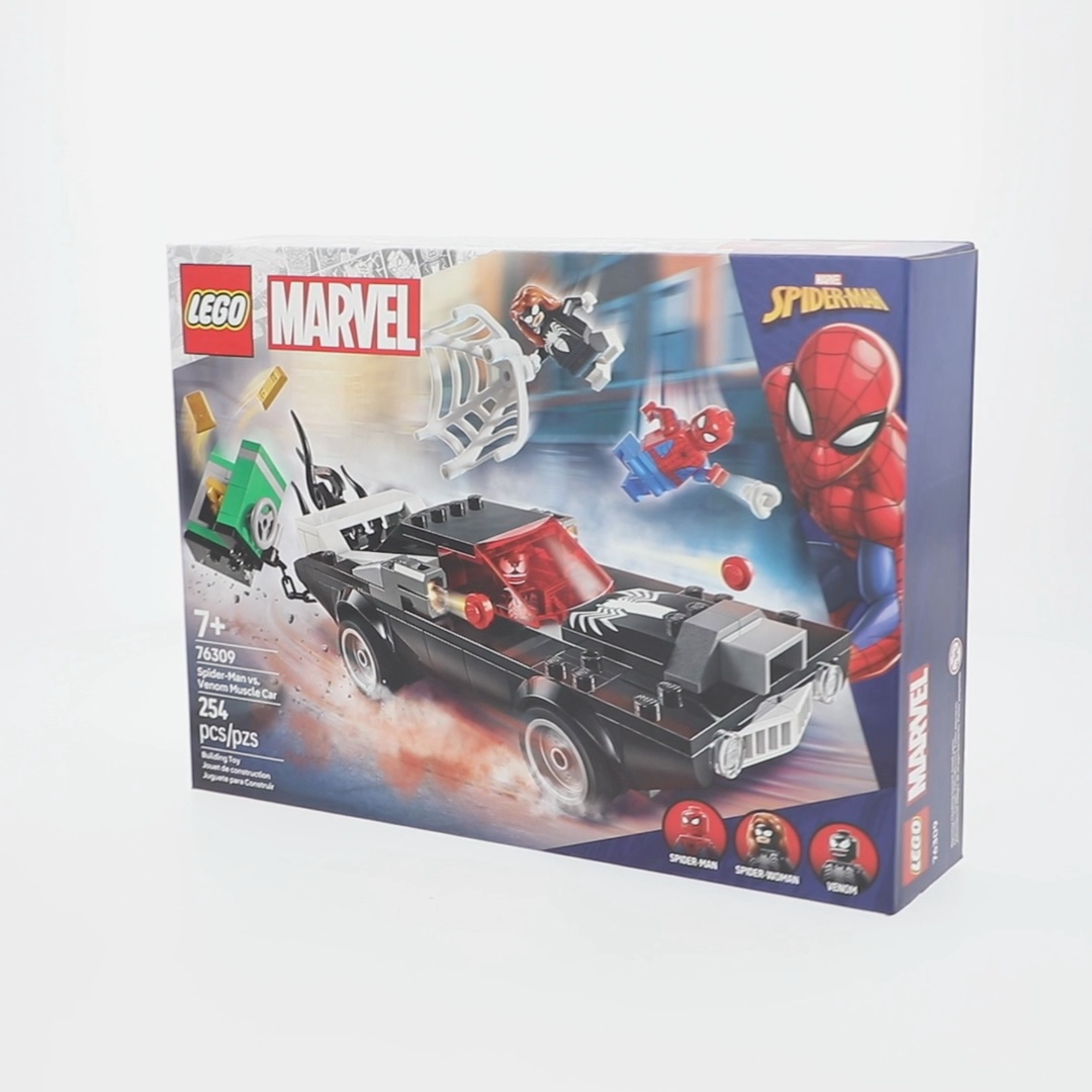 LEGO, Marvel Spider-Man vs Venom Muscle Car Toy - 76309 - Walmart.com