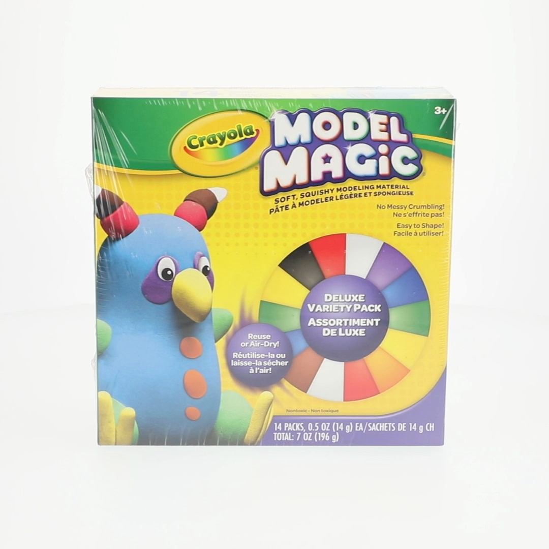 Crayola Model Magic Deluxe Craft Pack, Air Dry Modeling Clay