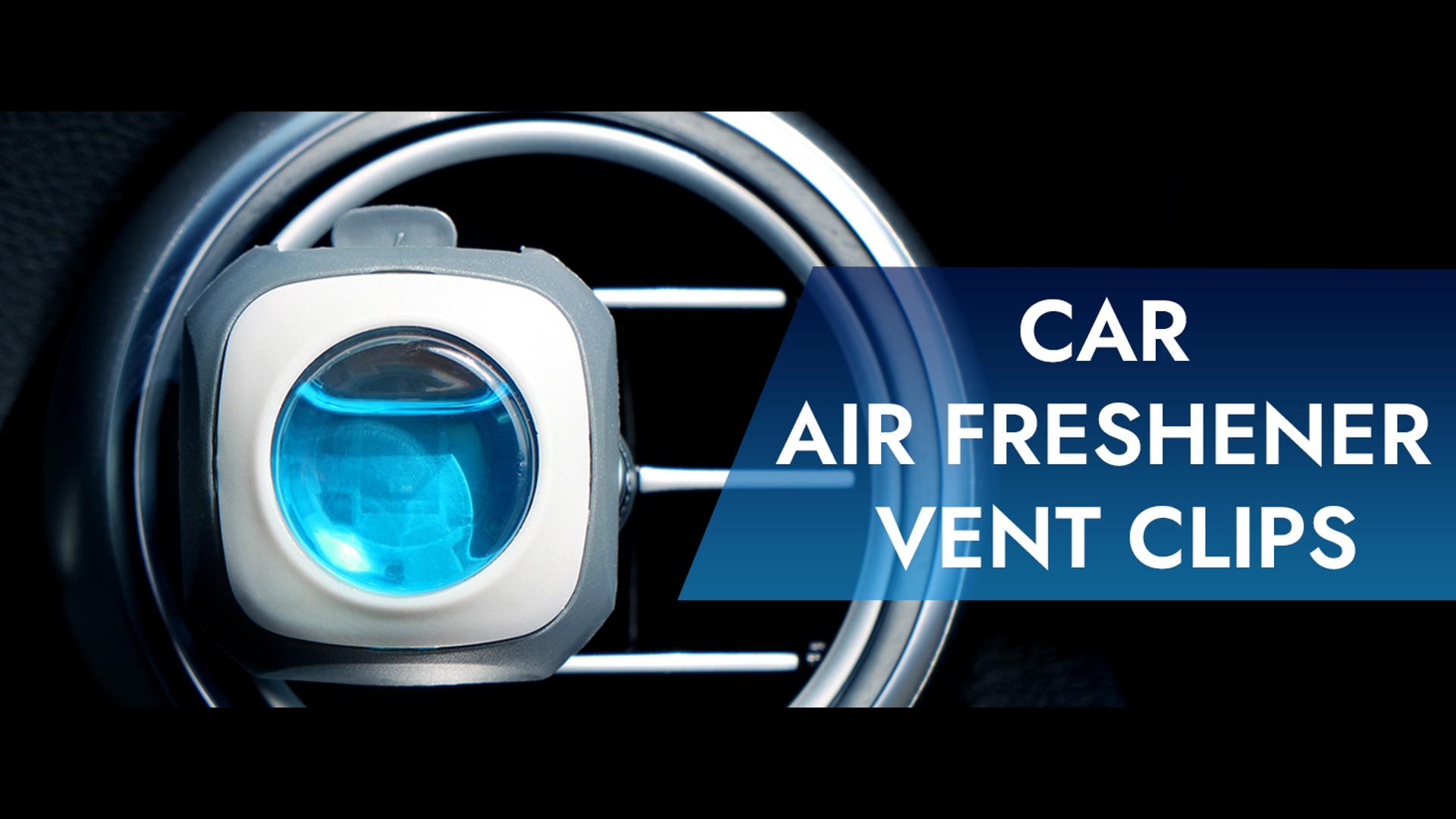 thumbnail video image 2 of Air Jungles Car Air Freshener Clip, Lavender, 6 Pack 4ml Each Vent Clips, Long Lasting Air Freshener, Up to 180 Days Car Refresher Odor Eliminator, 2 of 8