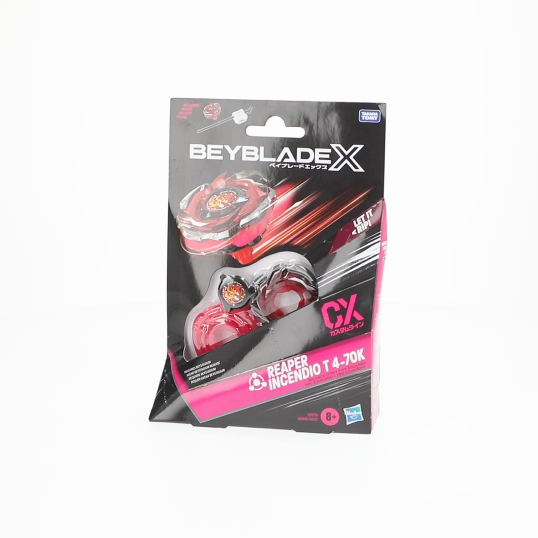 Beyblade X Reaper Incendio T 4-70K CX Starter Pack Set with