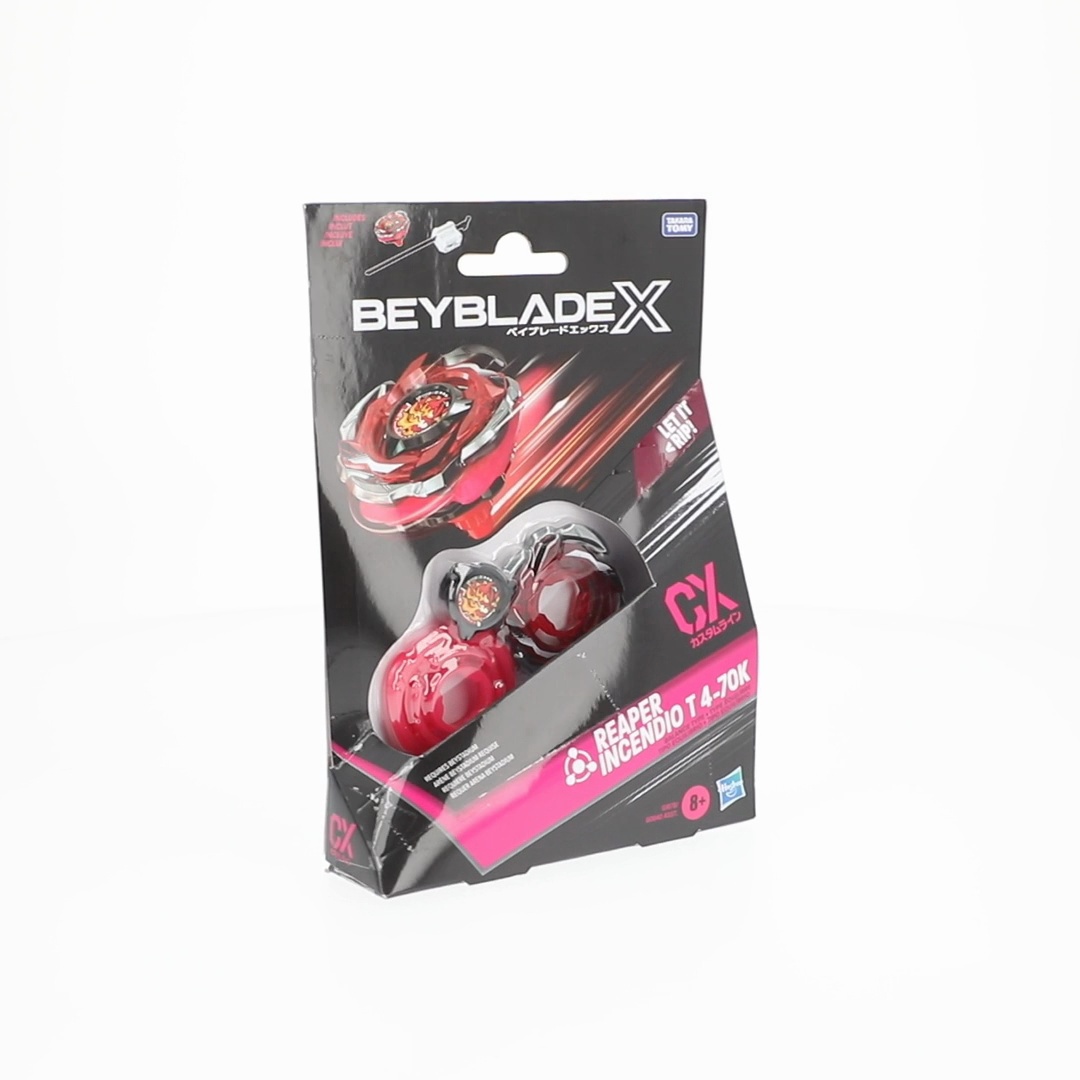 Beyblade, Toys, Multicolor Reaper Incendio T 4-70K CX Starter Pack