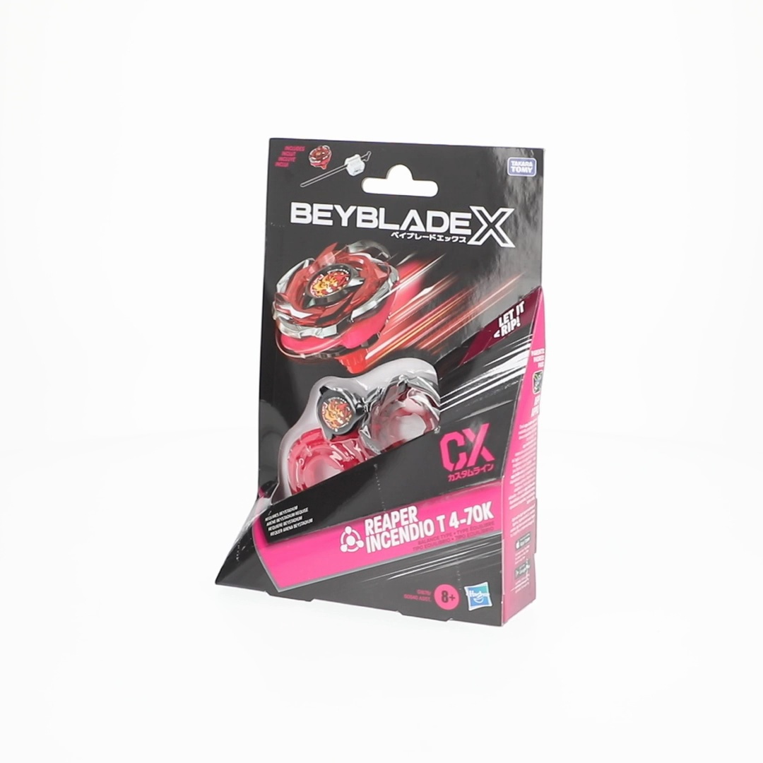 Beyblade X Reaper Incendio T 4-70K CX Starter Pack Set with