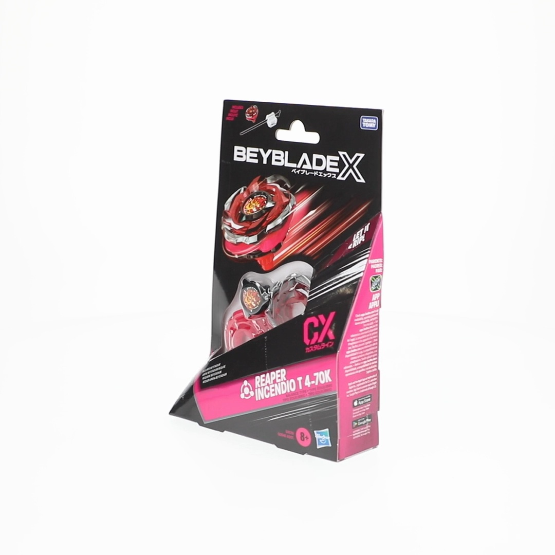 Beyblade X Reaper Incendio T 4-70K CX Starter Pack Set with