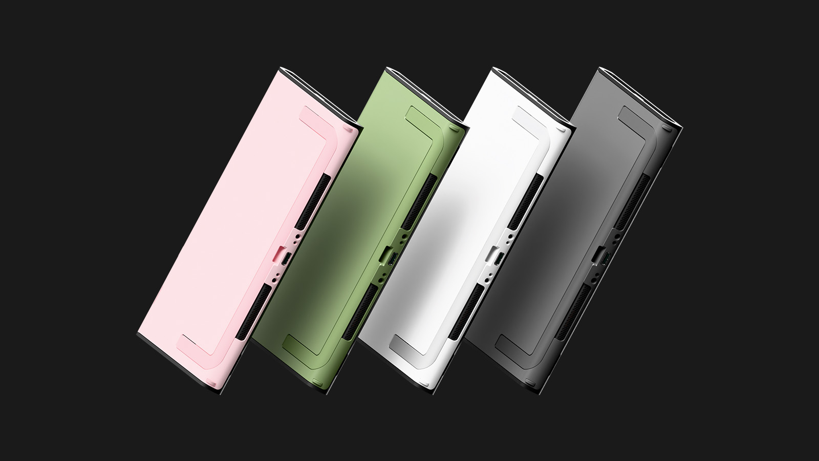 thumbnail video image 2 of eXtremeRate Replacement DIY Rear Back Plate for Nintendo Switch 2 Handheld Console, Custom Housing Cover Shell Case for Switch 2 - Clear, 2 of 9