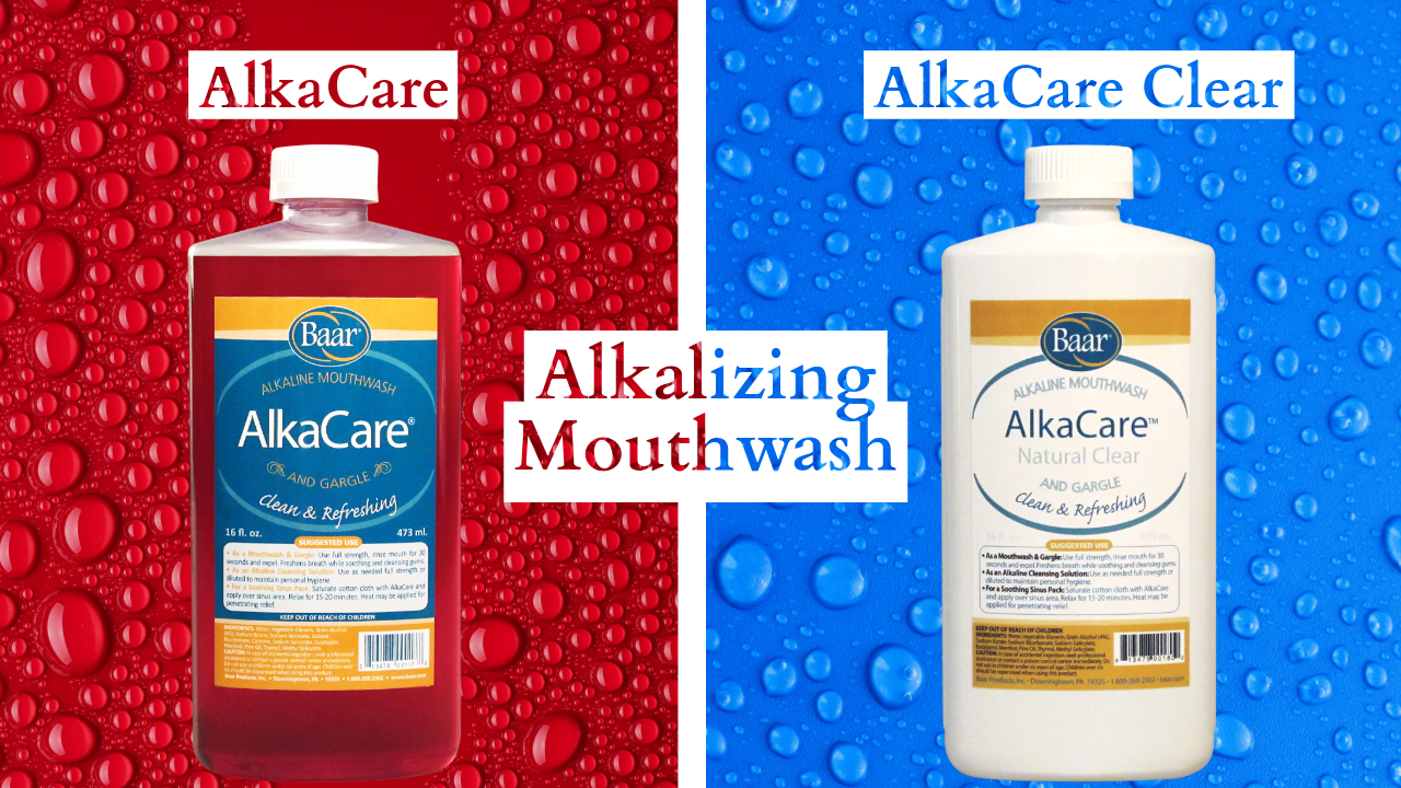 thumbnail video image 2 of AlkaCare Mouthwash & Gargle, 16 Oz., 2 of 4
