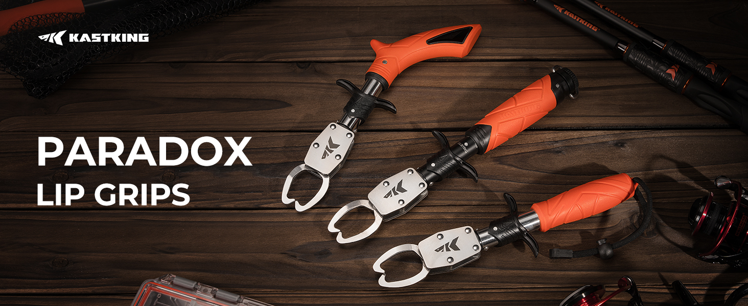 thumbnail video image 2 of KastKing Paradox 11” Pistol Lip Grip, Corrosion Resistant, 2 of 7