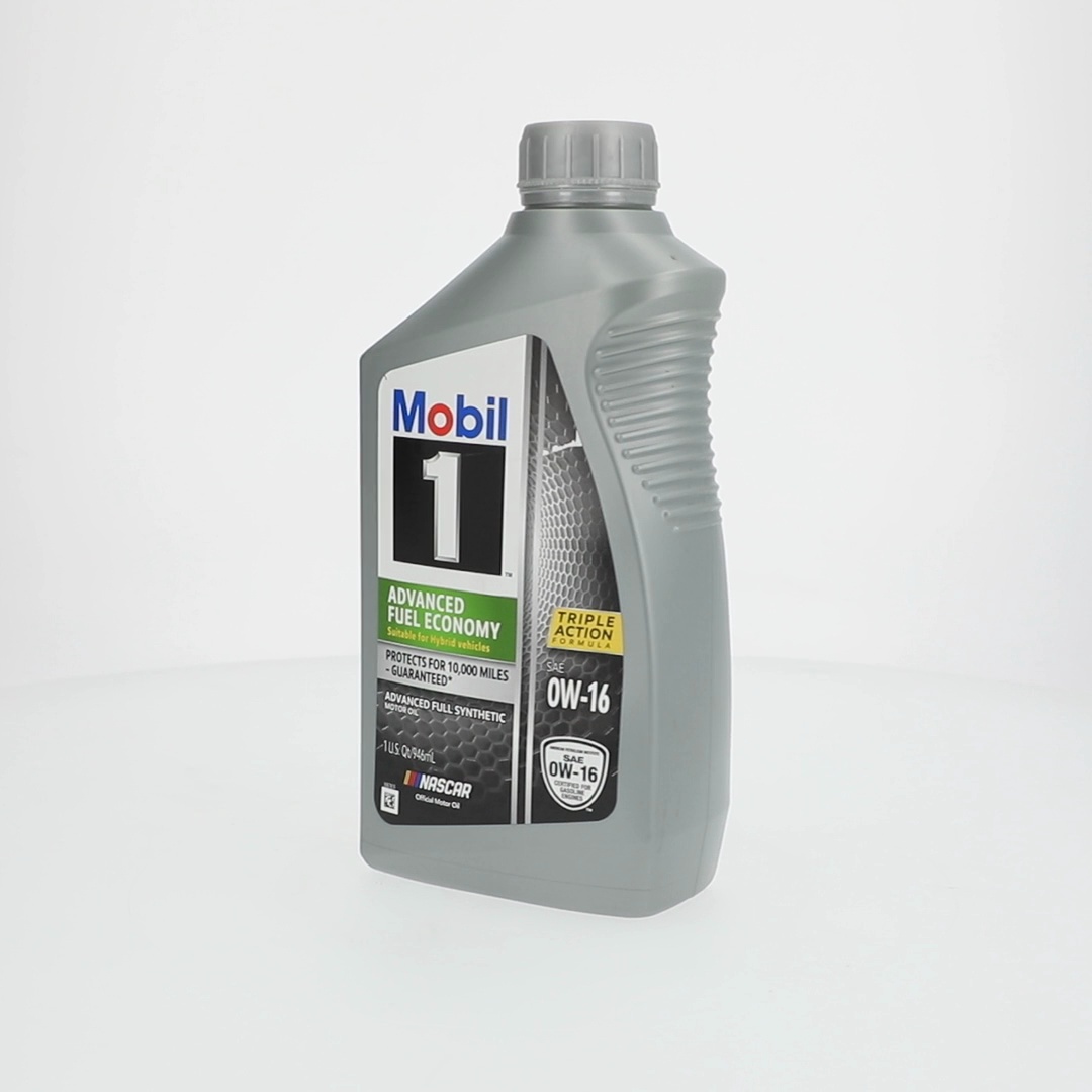 2 pack) Mobil 1 Advanced Fuel Economy Full Synthetic Motor Oil 0W