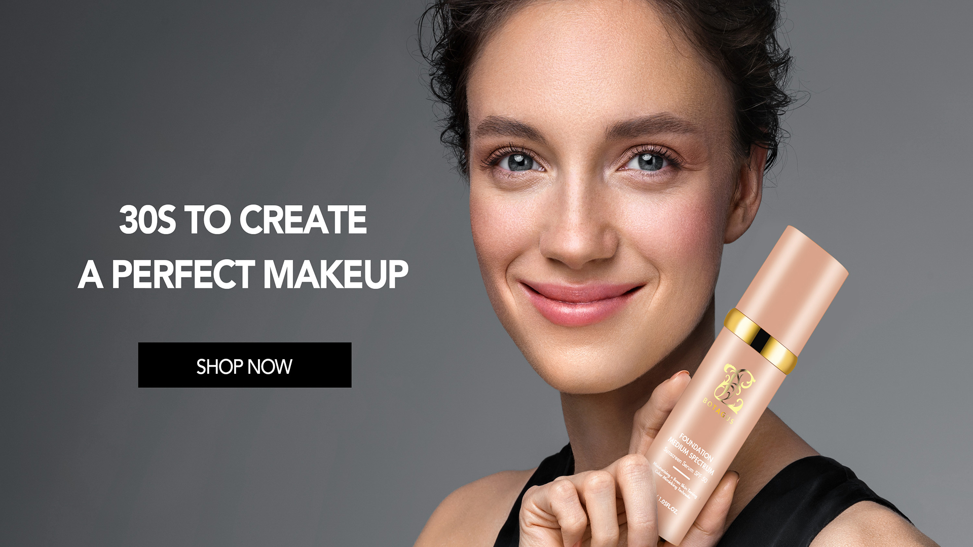 thumbnail video image 2 of Color Changing Foundation,Foundation 4 in 1-Light Spectrum Cosmetics Foundation Liquid with SPF 50+, Concealer Cosmetic Lightweight Makeup, Longwearing & Waterproof for Makeup Medium (1 pack), 2 of 9