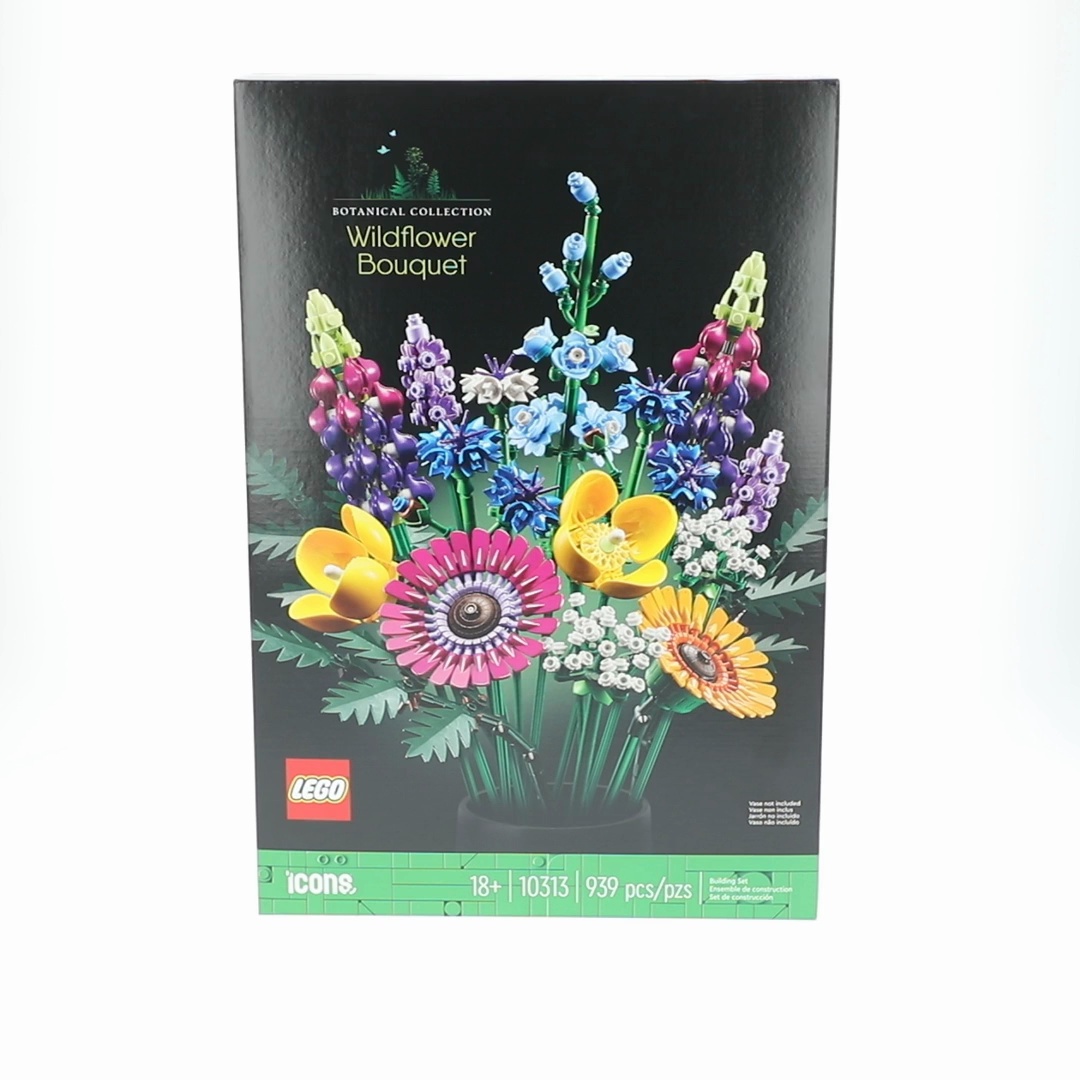 LEGO Wildflower Bouquet 10313 and LEGO Hedgehog Picnic 40711
