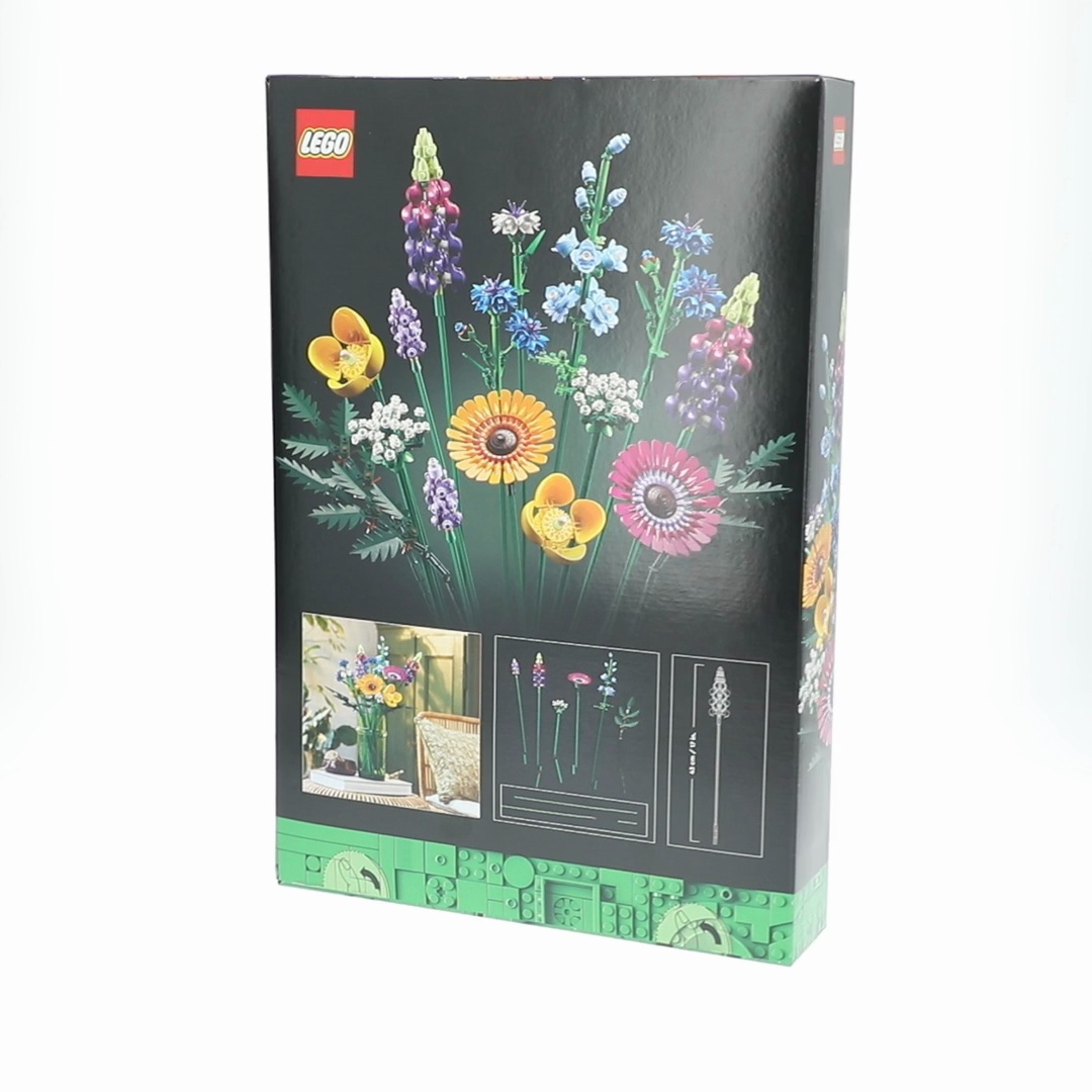 LEGO, Botanical Artificial Wildflower Bouquet, 10313, Indoor Decor