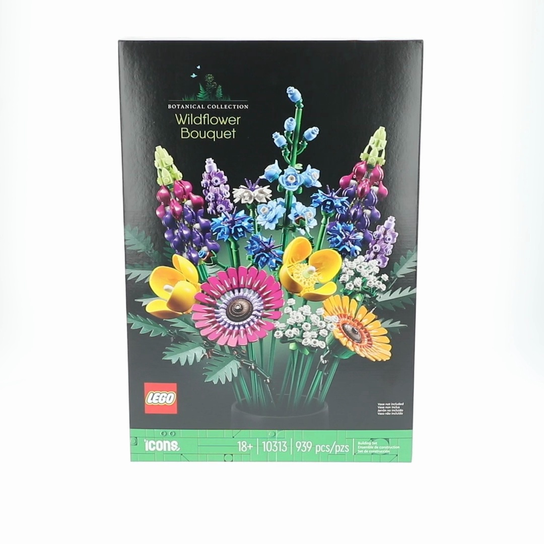 LEGO Wildflower Bouquet 10313 and LEGO Hedgehog Picnic 40711