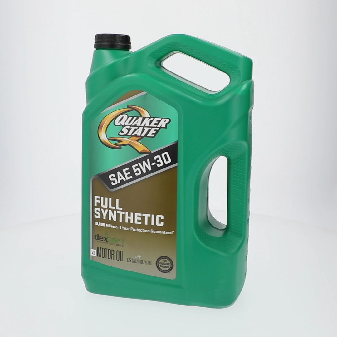 Quaker State Full Synthetic 5W-30 Motor Oil, 5-Quart - Walmart.com