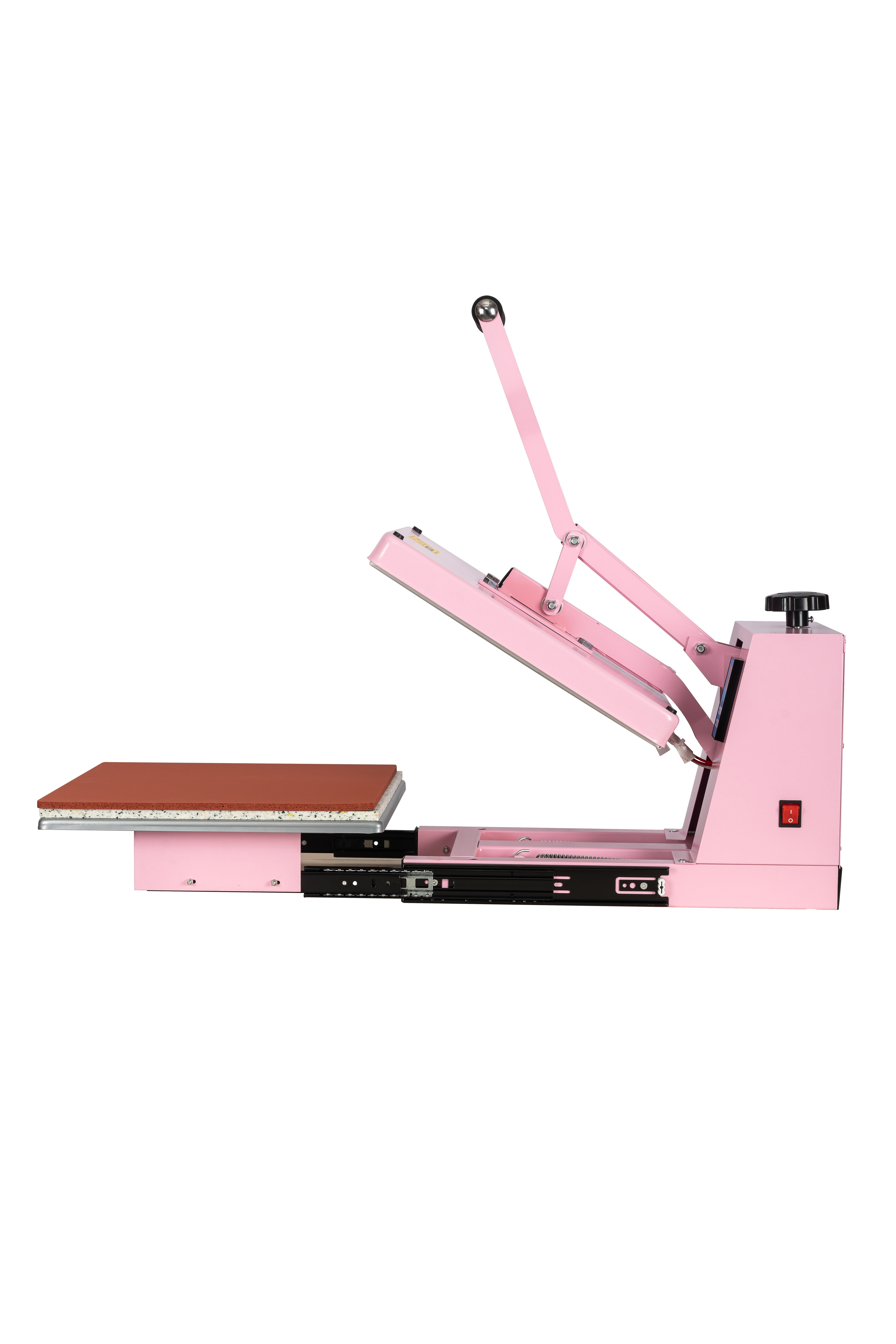 thumbnail video image 2 of 15x15 Manual Heat Press Machine With Slide-Out Base, 2 of 7