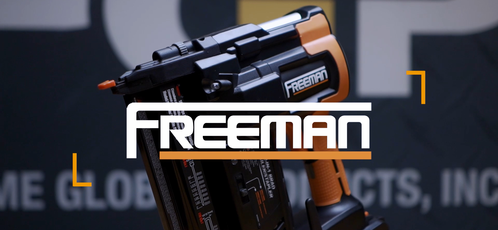 thumbnail video image 2 of Freeman PE2118G 18 Volt Cordless 2-in-1 18-Gauge 2" Nailer / Stapler Kit with Lithium-Ion Batteries, Charger, Case, and Fasteners (1000 Count), 2 of 10