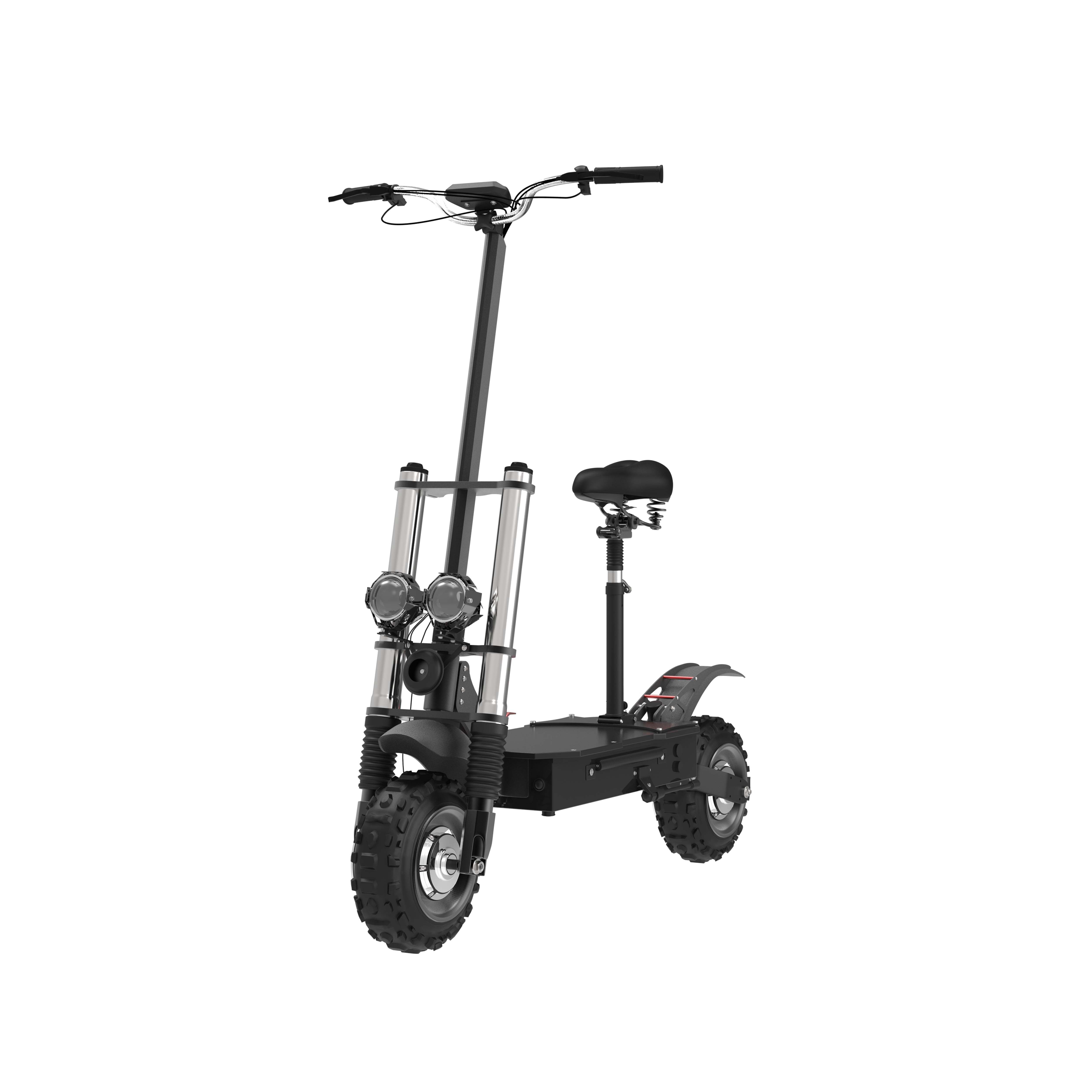 AJOOSOS X60 Electric Scooter Adults, 6000W Dual Motor, 100KM (60 Miles)  Long Range ＆ 80KM/H (50 MPH) High Speed, Dual Suspension, LCD Display, 11  Off-Road Tires, Foldable Electric Scooter for Adults, Electric