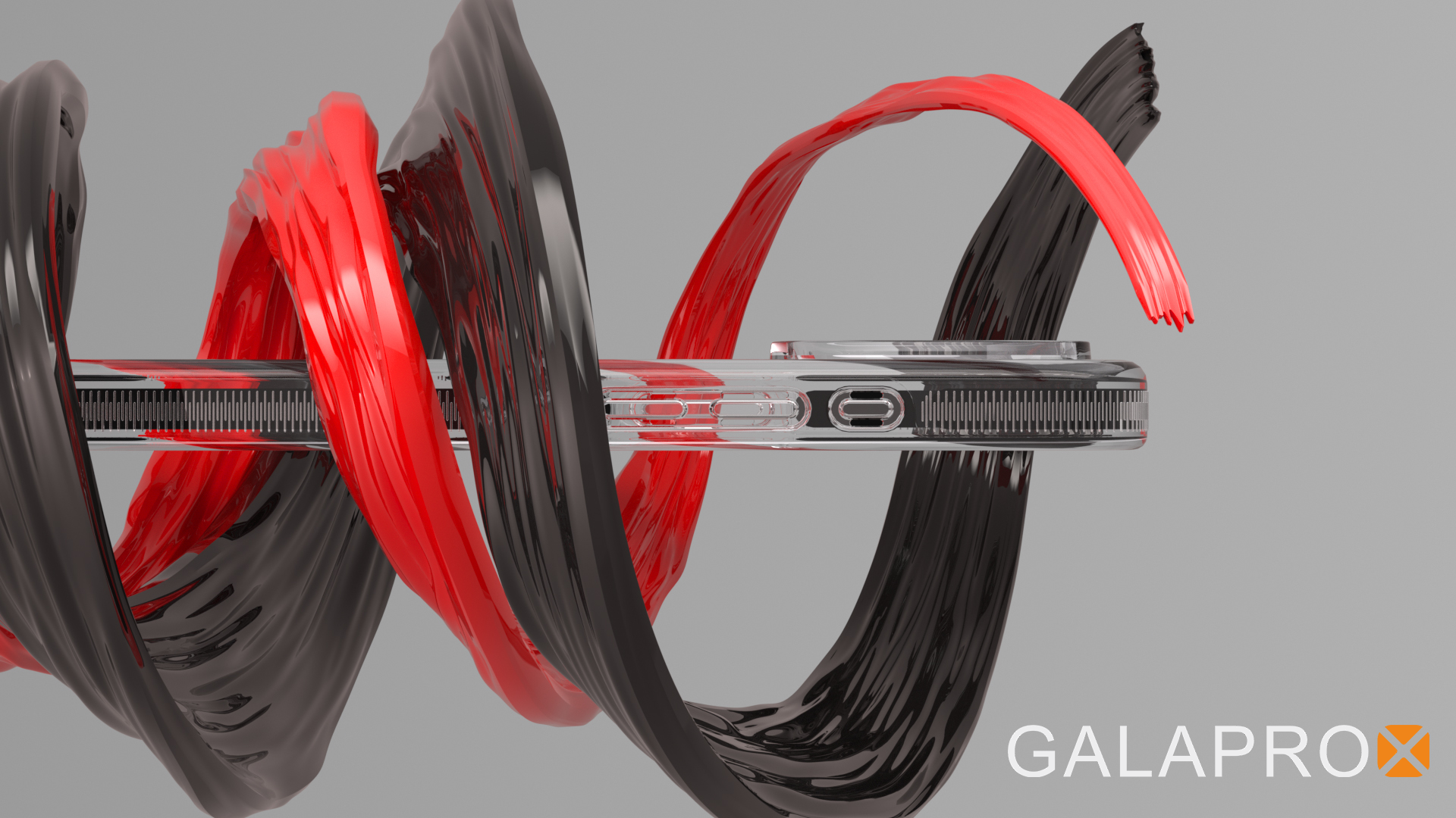 thumbnail video image 2 of GALAPROX Clear Magnetic for iPhone 16 Pro Case 6.3'' 2024, Military Protective Never Yellowing Cover with Screen Protector-Pink, 2 of 9