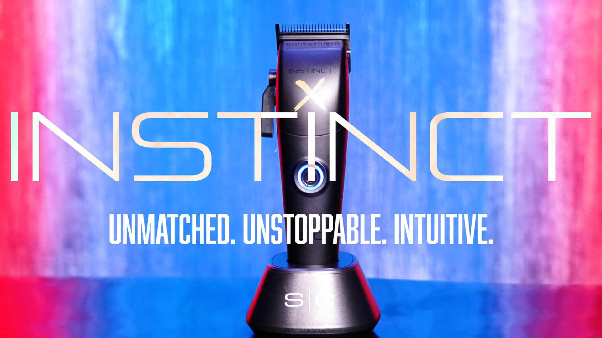 thumbnail video image 3 of StyleCraft Instinct-X Professional Cordless Hair Clipper with IN2 Vector Motor, Adjustable Blade, and 3 Modular Lids, Multicolor, 3 of 12