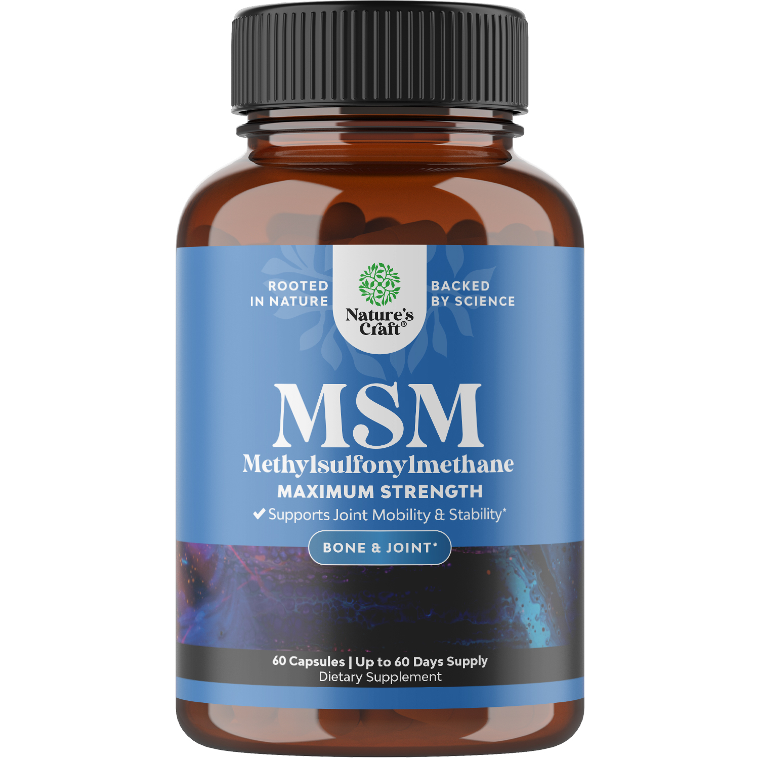 thumbnail video image 3 of Natures Craft MSM 1000mg Beauty Supplement – Joint & Skin Support, 60 Capsules, 3 of 10