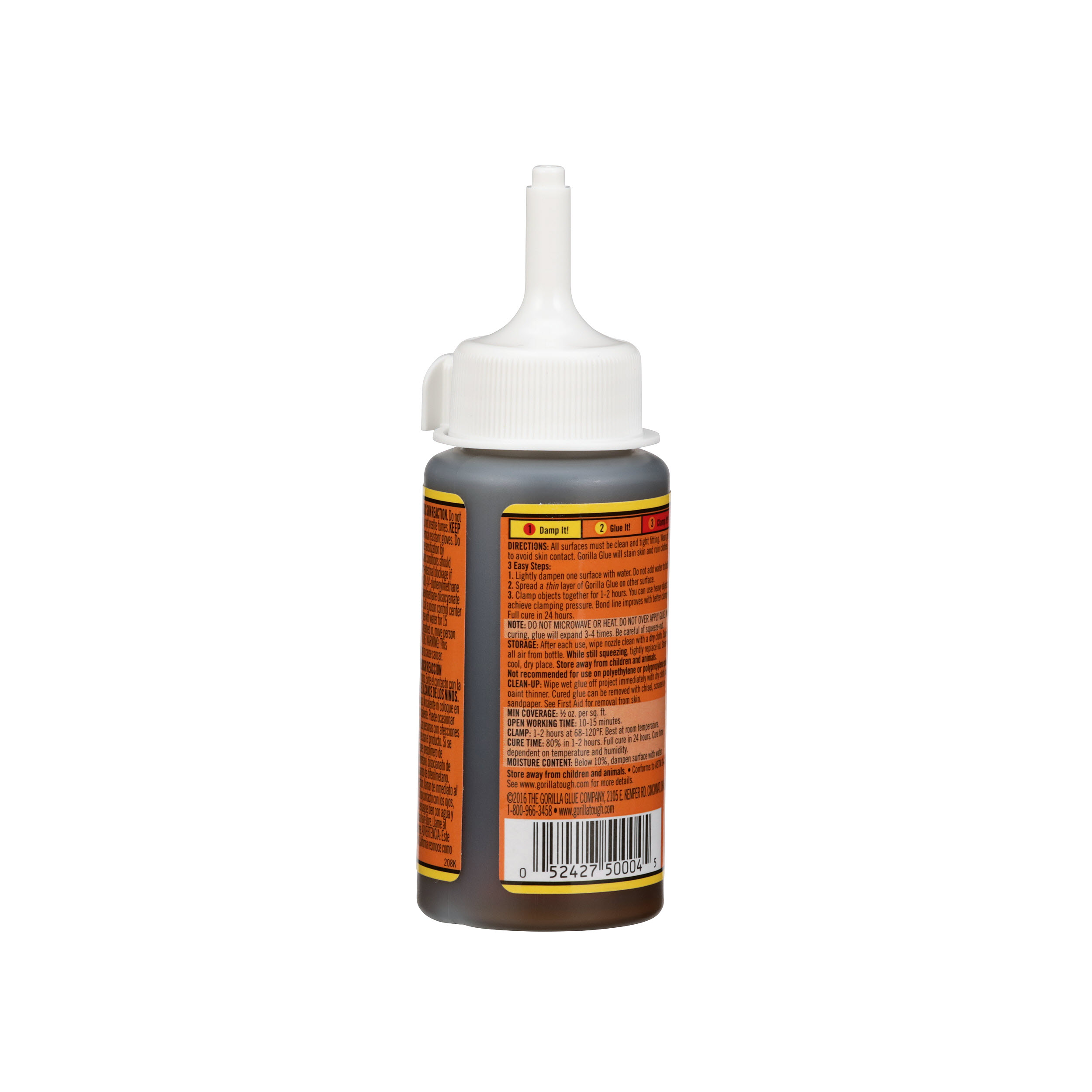 Gorilla High Strength Glue Tan Original Gorilla Glue 4 oz