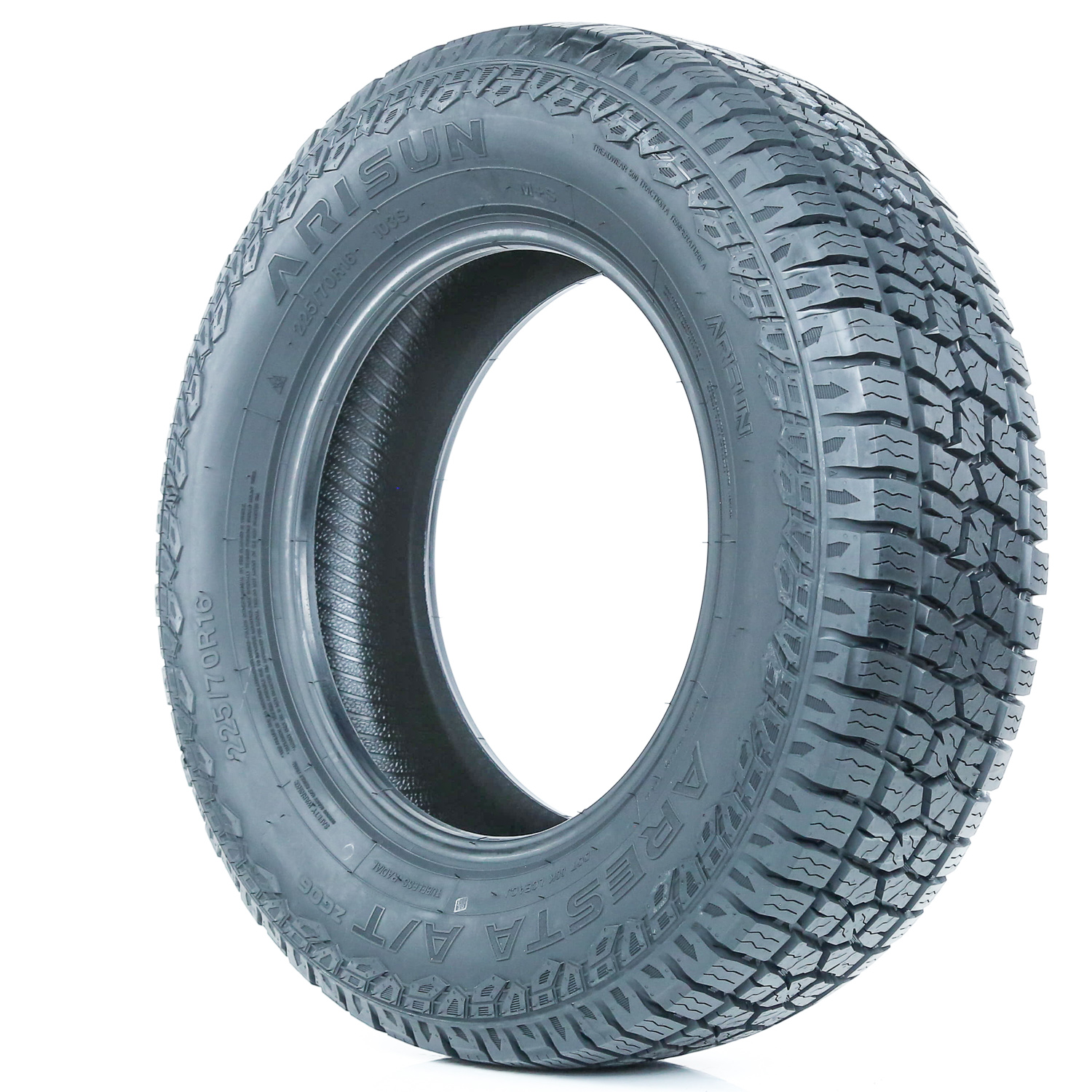 Arisun Aresta A/T ZG06 Tire, All Terrain, All Season, 225/70R16