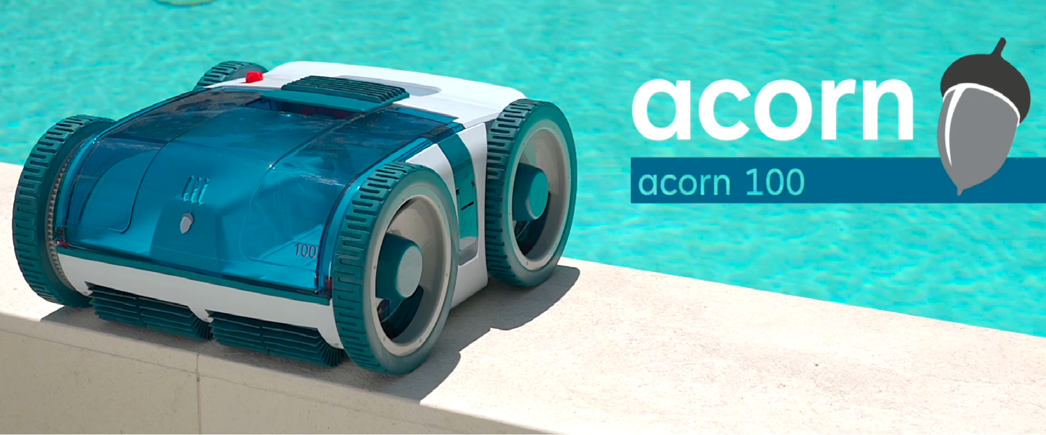 thumbnail video image 2 of XtremepowerUS Cordless Robotic Pool Cleaner for In Ground Pools 150mins Runtime Wall Climbing Function Smart Wi-Fi APP Surface Pool Up to 1,076 Sq.ft, 2 of 4