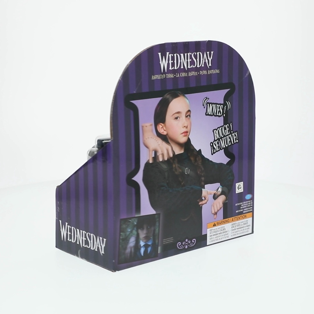 Wednesday Animated Thing Shoulder Companion, Remote Control Moving