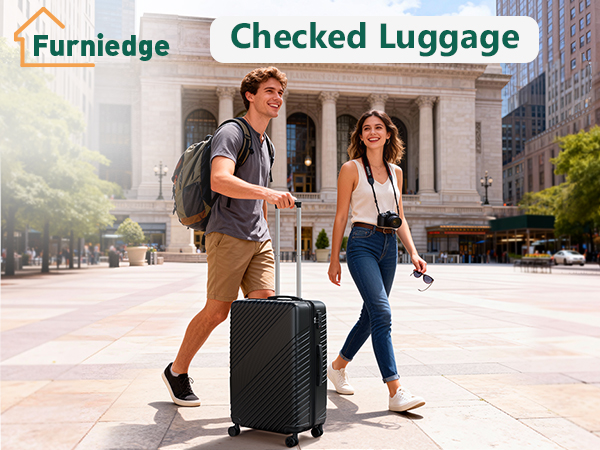 thumbnail video image 2 of WASUHE 20" Hardside Carry-on Expandable Luggage,Hardshell Suitcase With Divider Pockets,Four Multi-directional Wheels，Expandable For Up to 15% More Space,With Scratch-Resistant Surface,Black, 2 of 10