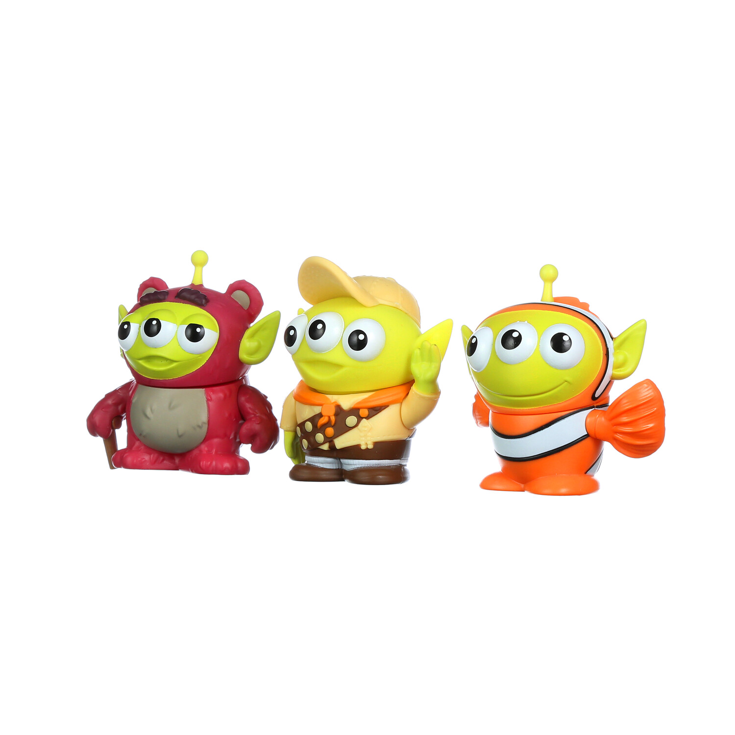 Pixar Alien Remix Lotso, Nemo & Russell 3-Pack Figures for Collectors Ages  6 Years & up