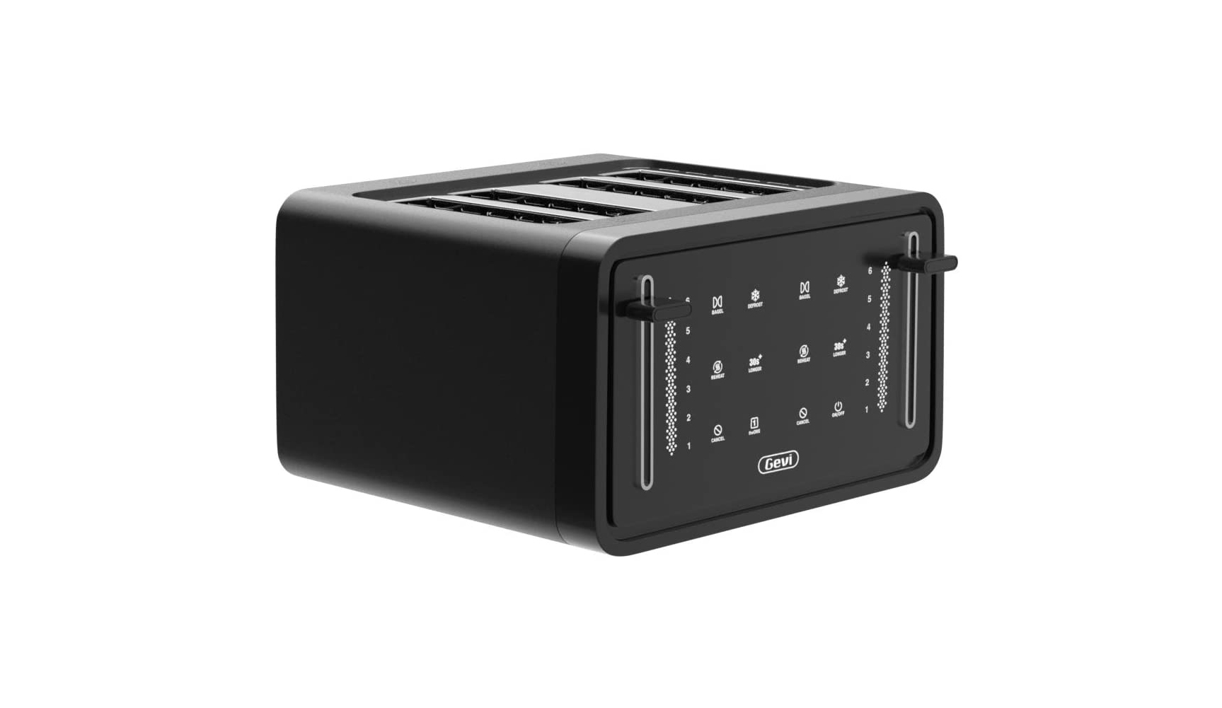 Farberware Touchscreen 4 Slice Toaster Stainless Steel and Black｜TikTok  Search