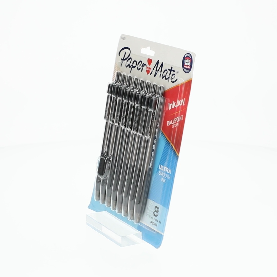 Paper Mate InkJoy 300RT - Penne a sfera retrattili, punta media (1,0 mm
