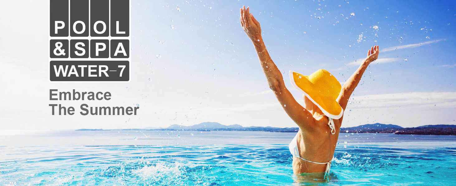 thumbnail video image 2 of AAwipes Pool Test Kit 7 in 1 |100 Pool Test Strips | Pool PH Testing Kit Super Accurate Water Hardness Acid Test Kit Pool Maintenance Kit for Pool, Hot tub and Spa (K010), 2 of 6