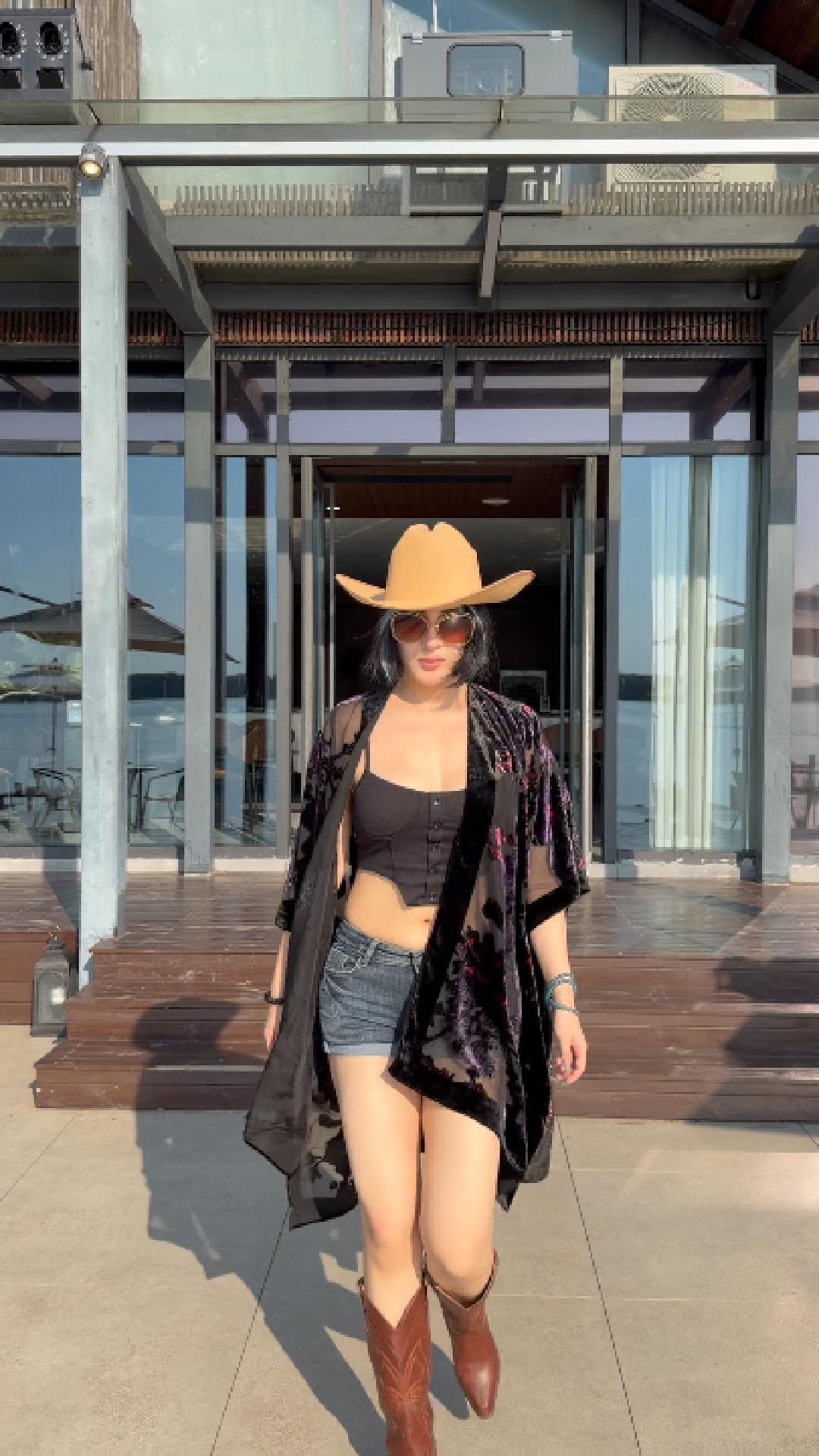 thumbnail video image 2 of Women's Coverups Burnt-out Velvet Cardigan Casual Outfit Long Cover Up Velvet Kimono, 2 of 9