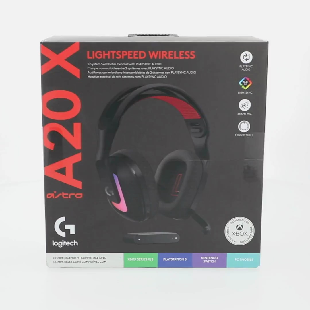 Logitech G Astro A20 X Lightspeed Wireless Gaming Headset for PS5