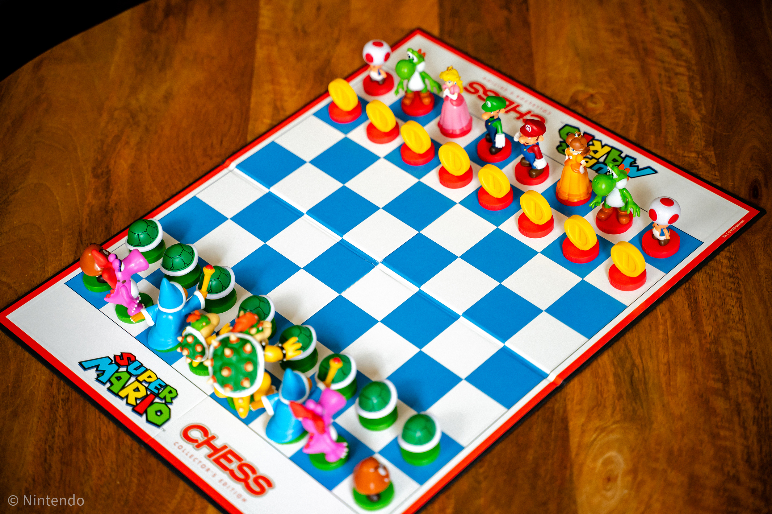 thumbnail video image 3 of Super Mario Chess Game, by USAopoly, 3 of 12