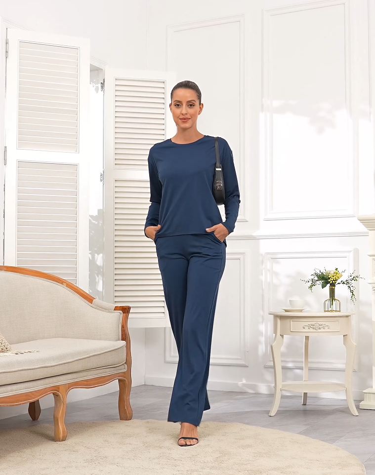 thumbnail video image 2 of Cadmus Women's Quick Dry Long Sleeve Shirts Athletic Yoga Tops Casual Comfy Sun Protection Running Shirt, 2 of 8