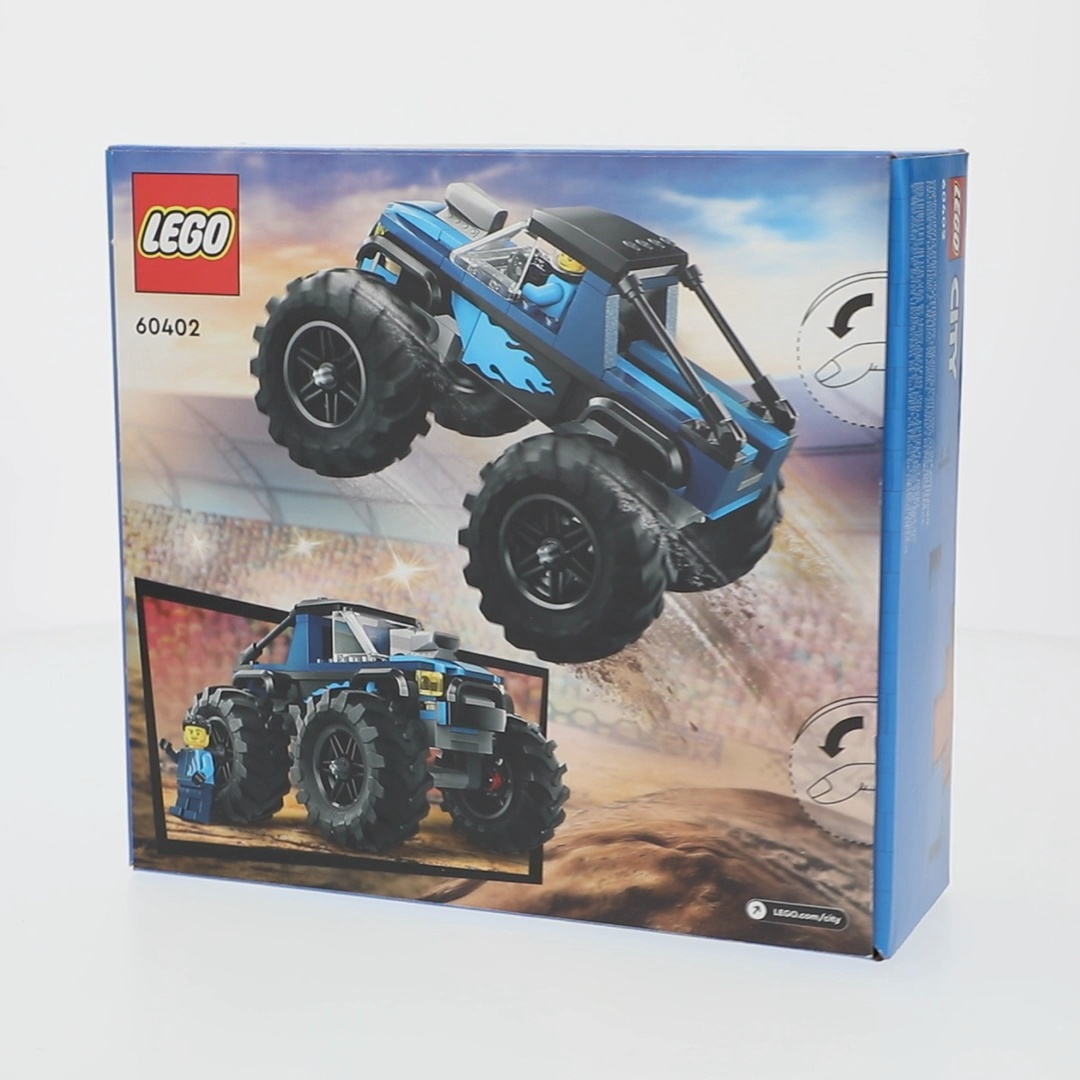 LEGO, City Blue Monster Truck Off-Road Playset 60402 with