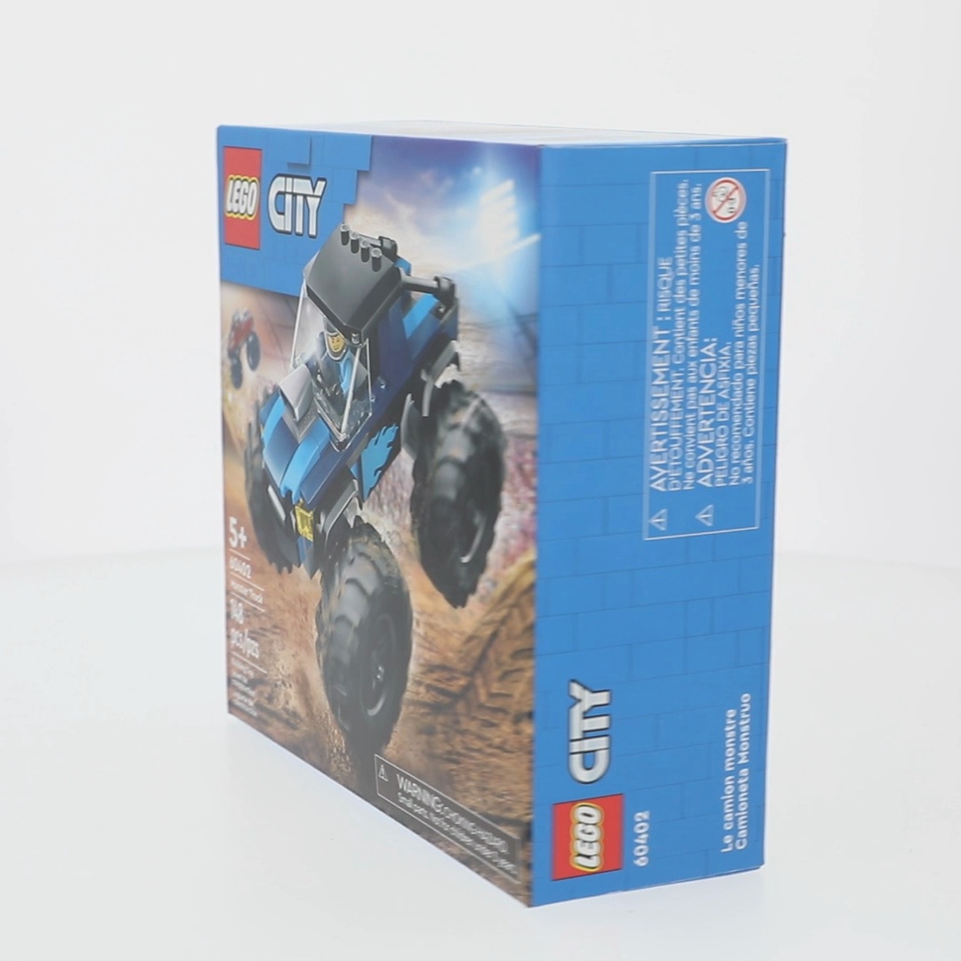 LEGO, City Blue Monster Truck Off-Road Playset 60402 with