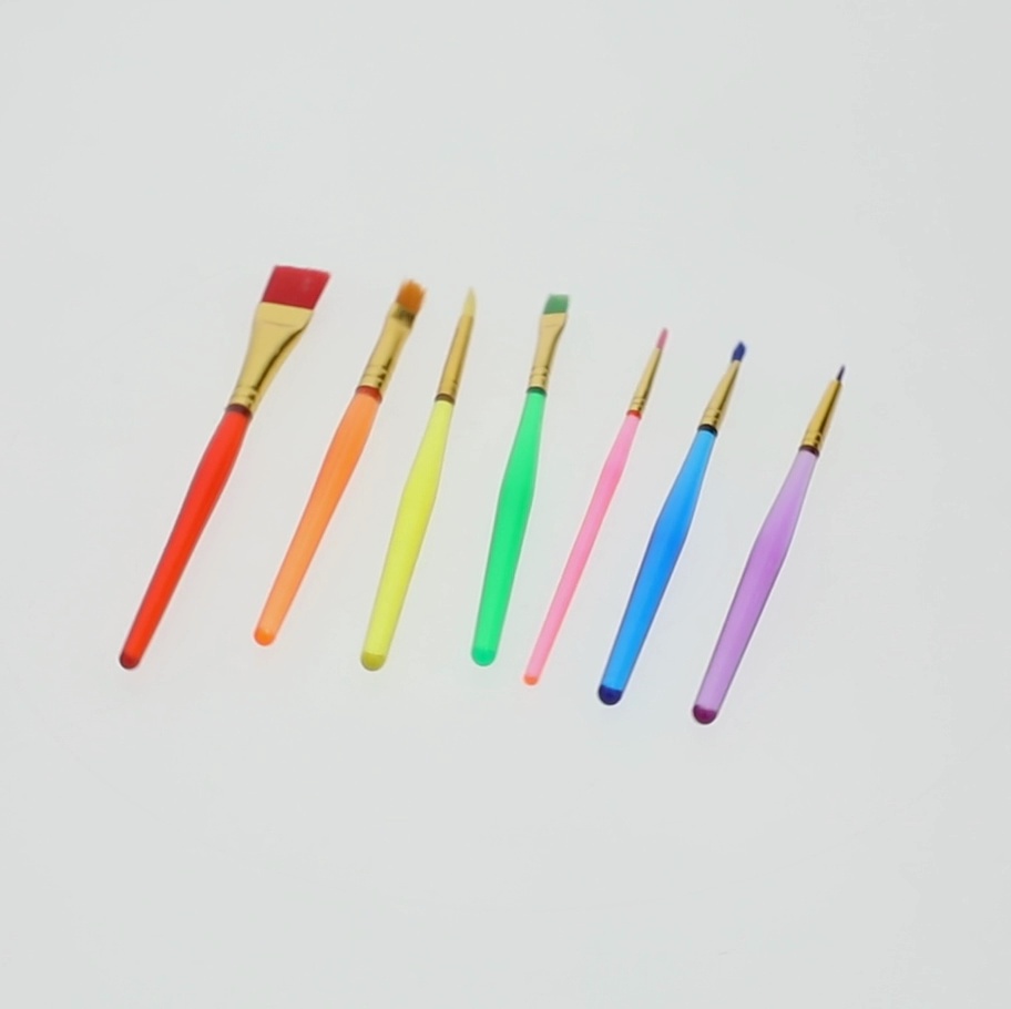 Cra-Z-Art All Purpose Multicolor Artist Paint Brushes, 7 Count