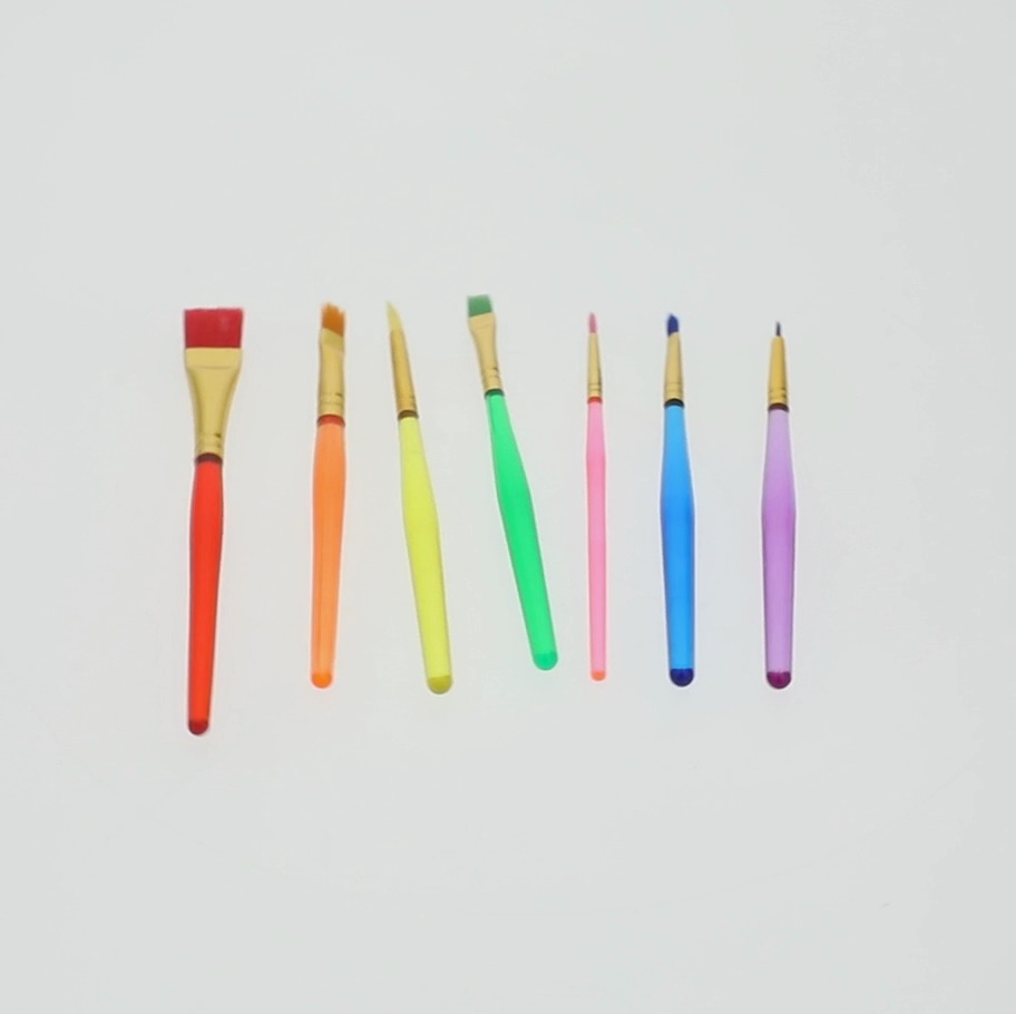 Cra-Z-Art All Purpose Multicolor Artist Paint Brushes, 7 Count