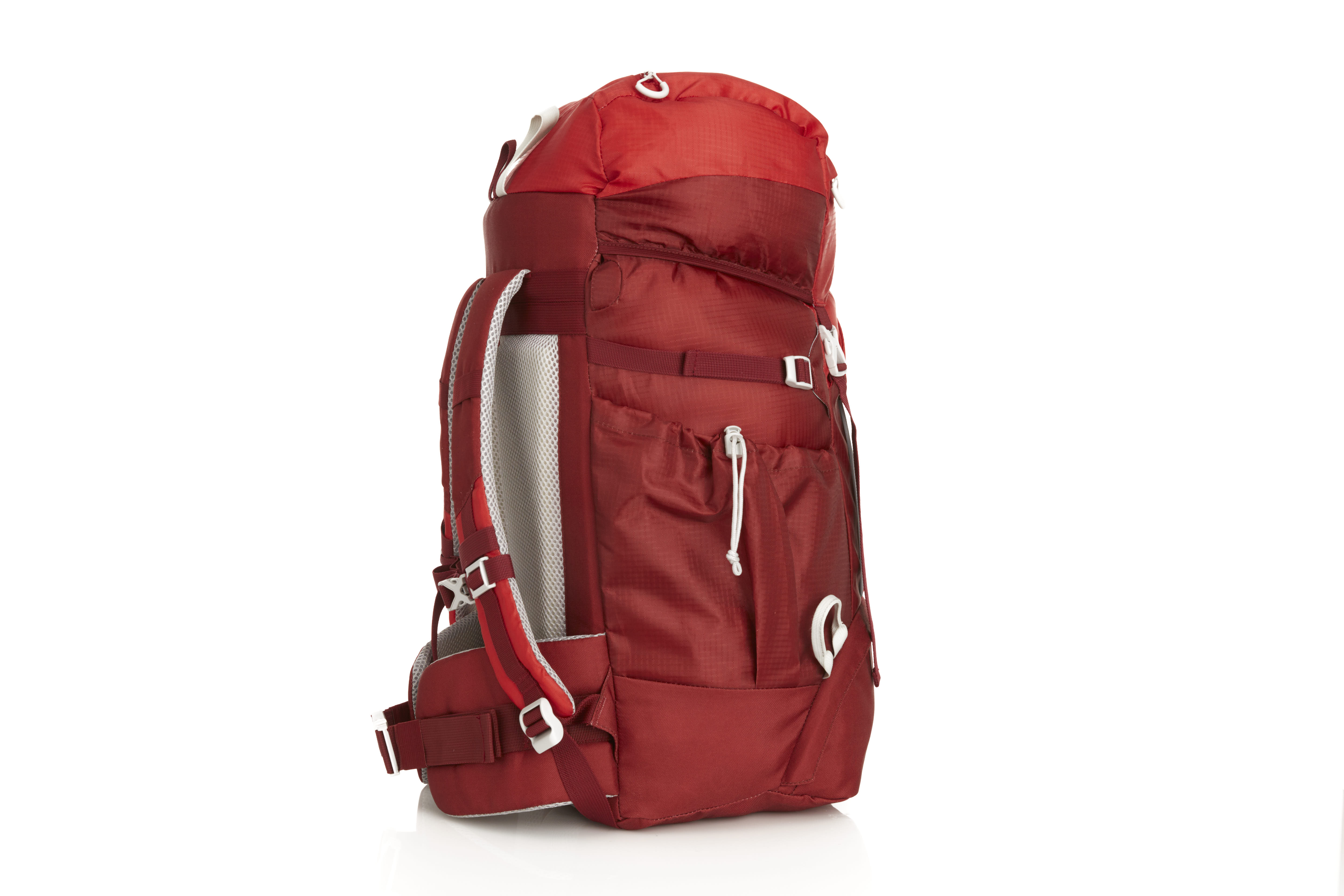 Ozark Trail 47 L Hydration Compatible, Hiking, Camping, Travel Backpack, Red,  Unisex, New, Adult - Walmart.com