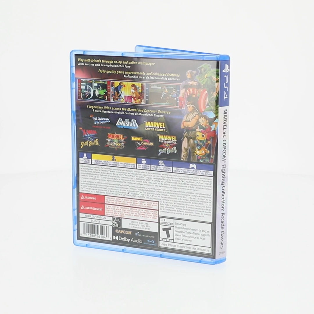 Marvel Vs Capcom Fighting Collection: Arcade Classics - PS4 Game