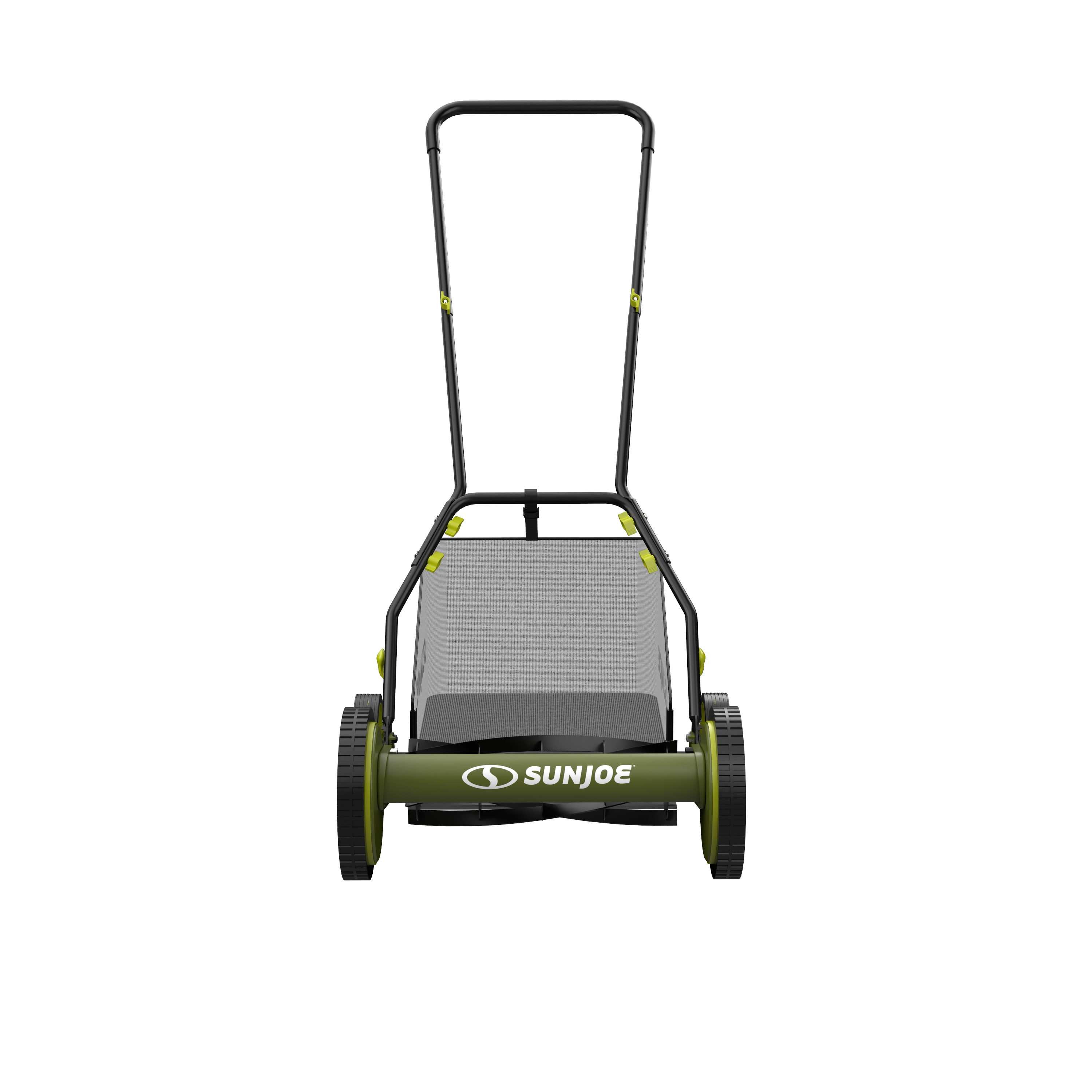 Sun Joe FBA MJ502M Reel Mower w/ 8.5-Gallon, 9-Position Height Adjustment,  Foam Grip, Compact Design, Green, 20-Inch Manual w/Grass Catcher :  : Patio, Lawn & Garden