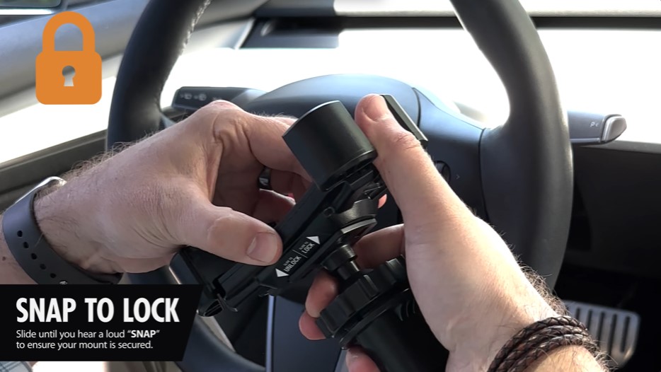thumbnail video image 2 of ToughTested Talon Pivot Mammoth Suction Cup Mount for Phone & Tablet (Up to 12.1”), Heavy-Duty Windshield & Dashboard Holder with Double-Rib Gooseneck, 4.25” Nano-Gel Suction, Off-Road Lock, 2 of 11
