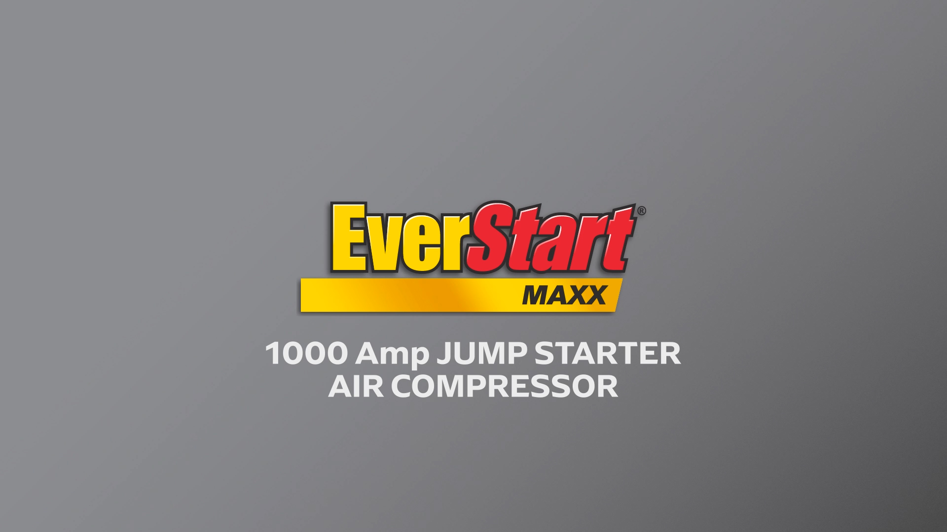 thumbnail video image 2 of EverStart Maxx 1000 Peak Amp Jump Starter with 120 PSI Compressor, Pivoting LED Light, 3X USB Ports, 2 of 7