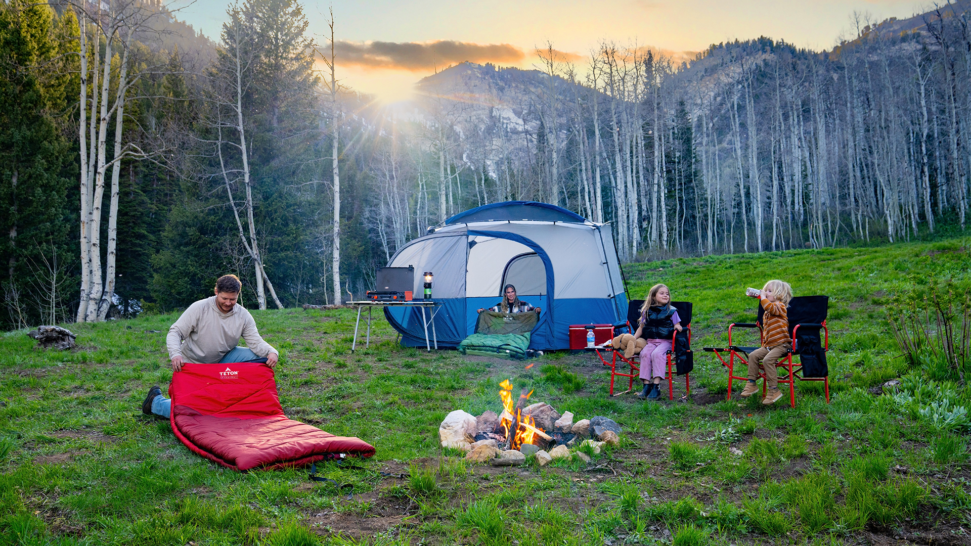 thumbnail video image 2 of Teton Celsius XL Sleeping Bag – Cold Weather 20*F, All-Season Camping Gear with Mummy Hood, Draft Tubes & Compression Sack – Fits Adults up to 6'6", Ivy Green, 2 of 12