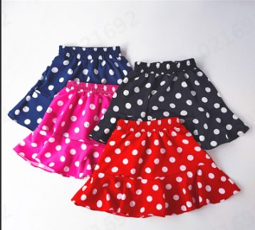 thumbnail video image 2 of MHFRRA Christmas Tutu Kids Girls Polka Dot Print Children's Skirt 4-5 Years, 2 of 4