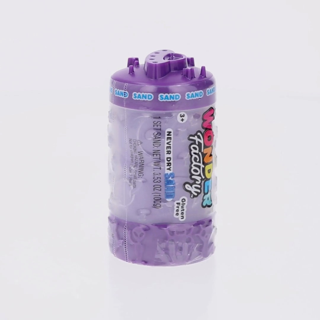 Wonder Factory Never Dry Single Sand – Purple - Never Dries Out